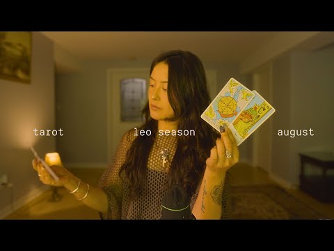 asmr tarot 🦁💛 pick a card for august & leo season (TIMELESS energy predictions)