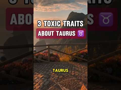 ⚠️♉ TAURUS ALERT: 3 Hidden Dark Sides #astrologyinsights #astrology #zodiac #shorts #youtube