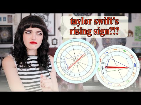 😤exposing TAYLOR SWIFT'S RISING SIGN once and for all!!: POP ASTROLOGY ep.3