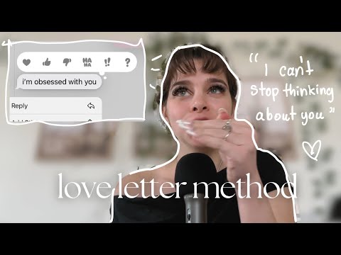 manifest anyone OVERNIGHT – love letter method 🩷