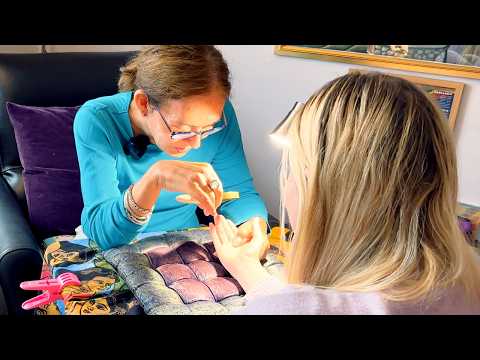 Palm reading ASMR with Gary Markwick (Unintentional, real person ASMR)