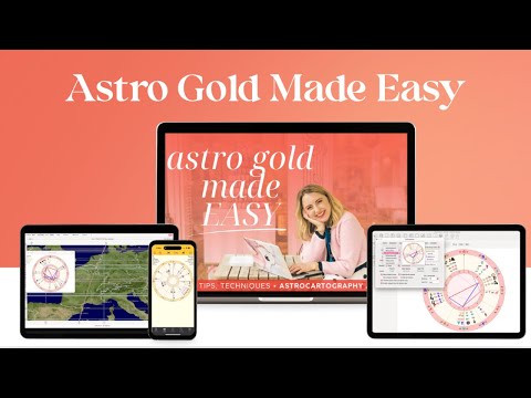 Read Your Astrocartography Map Easily with Astro Gold 🗺️