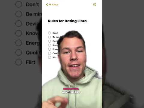 Rules for Dating a Libra #shorts