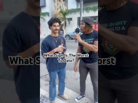 What Zodiac Sign Is The Worst To Date? #SpenceInTheStreets #zodiacsigns #astrology #zodiachoroscope