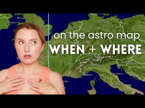 World Predictions using Astrology: Watch THESE Locational Hotspots on the Astro Map 🗺️