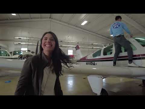 Zodiac Crush Stars Go Flying in 1970's Beechcraft Bonanza Plane!